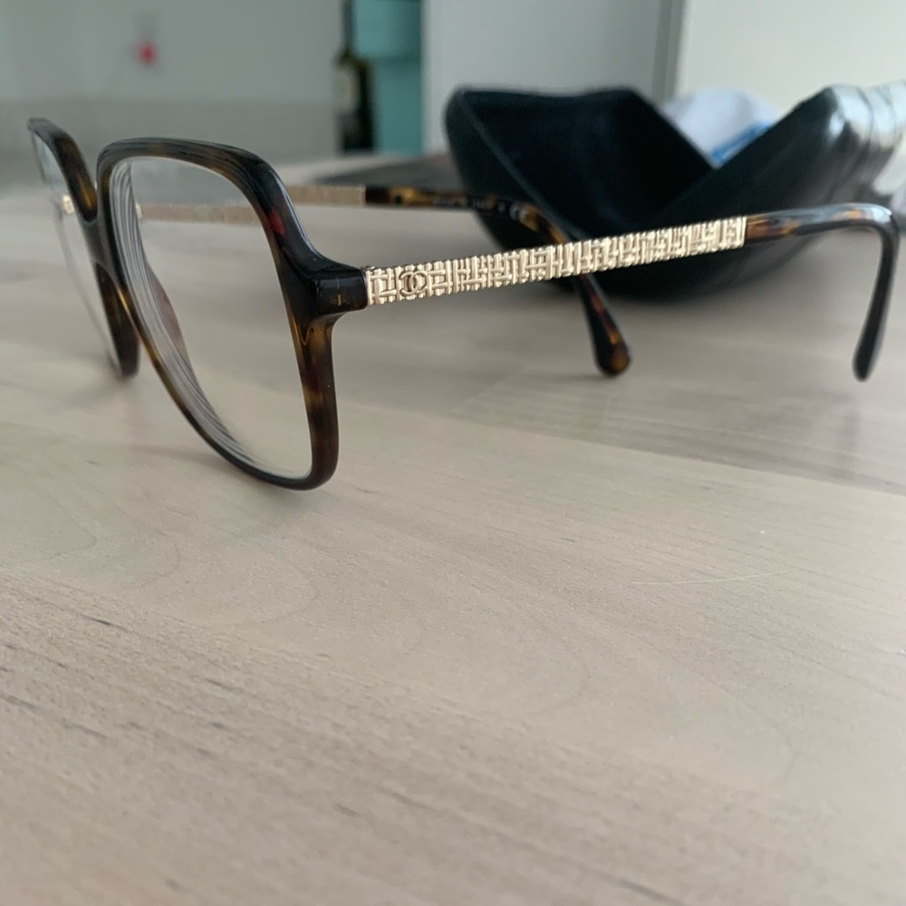 CHANEL square style eyewear frames